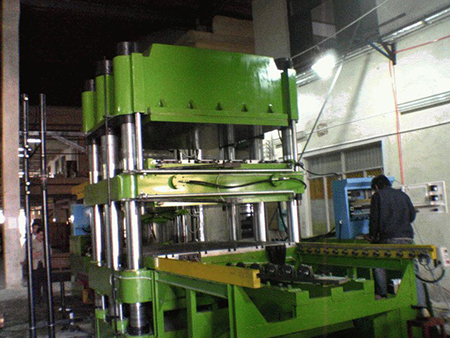 Vacuum Rubber Compression Molding Machine